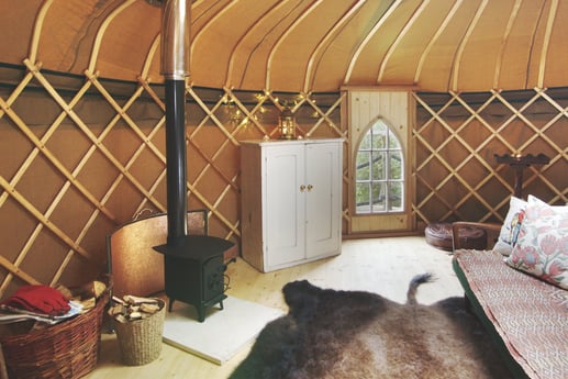 Wonderful Gold Rush style interior