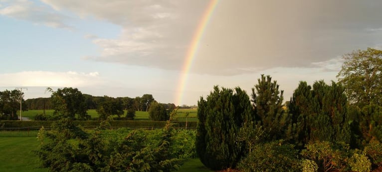 It is a pot of gold - or simply farm glamping