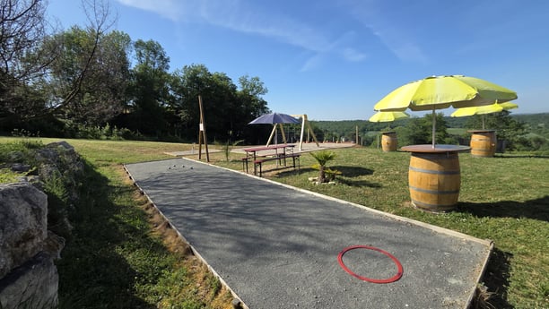 Petanque court