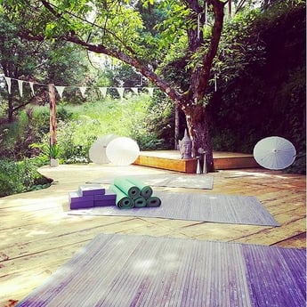 Yoga meditation and massage is all available