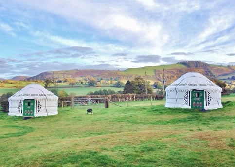View on the Yurts