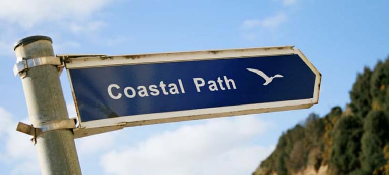 Lots of coastal paths nearby