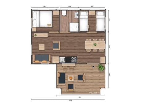 Safari Lodge Floor Plan