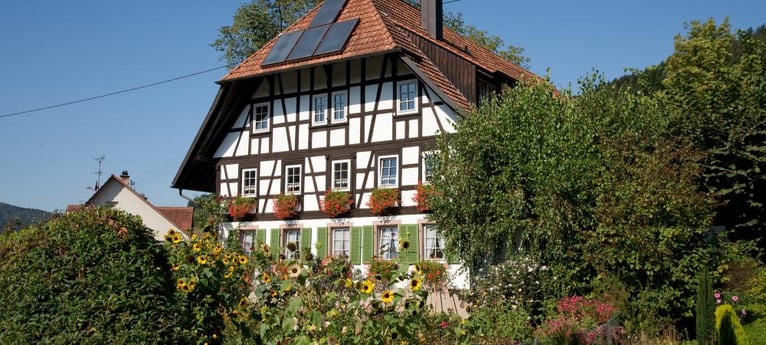 Traditionelle deutsche Gebäude