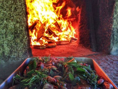 A fire oven and BBQ is available for our guests to enjoy