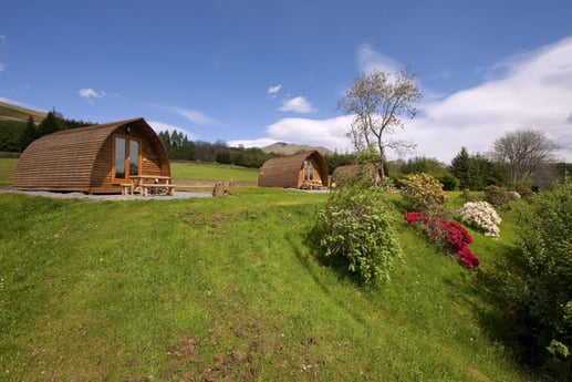 The other glamping pods