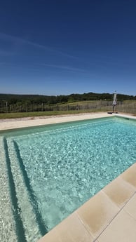 The swimming pool