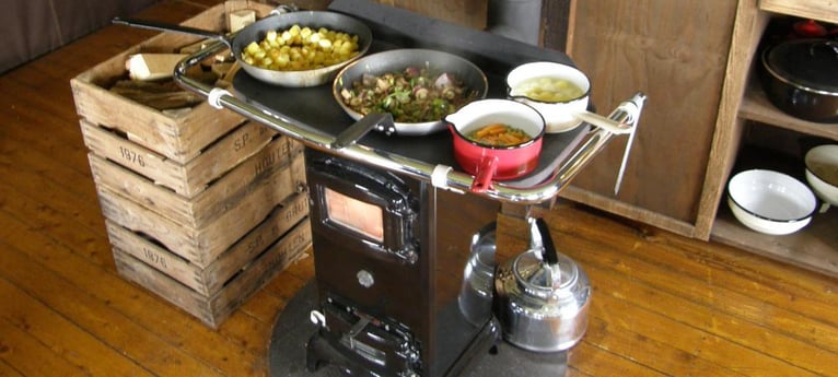 Perfect glamping stove