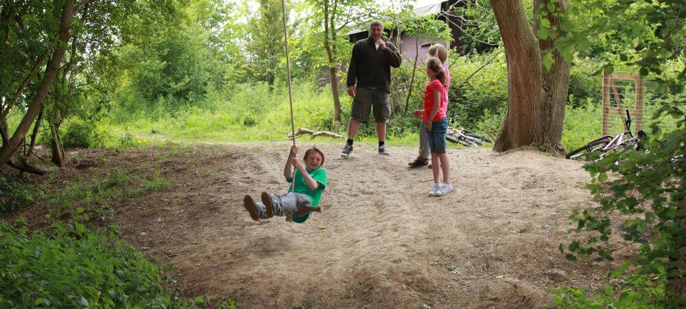 A glamping holiday is perfect for a vacation with kids